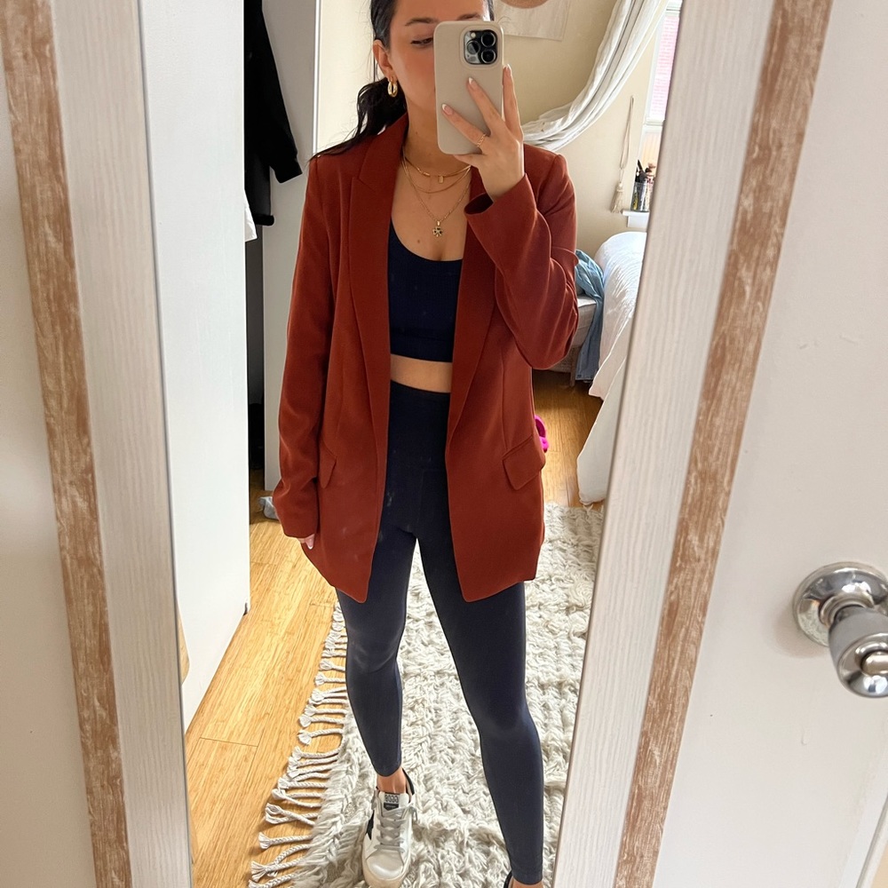 H&M Orange Blazer
